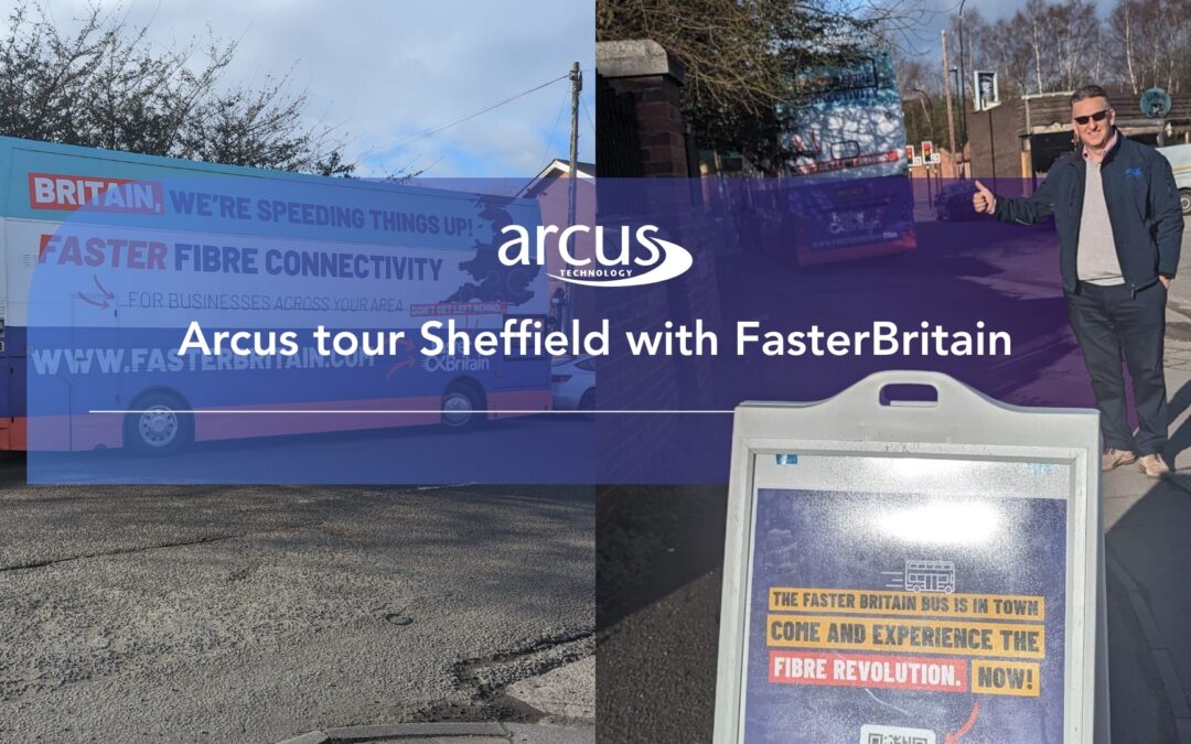 Arcus and FasterBritain tour Sheffield