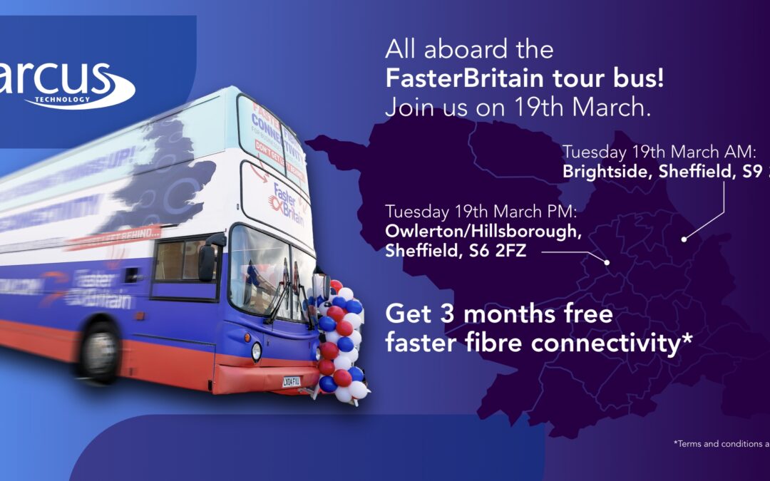 FasterBritain Tour Bus